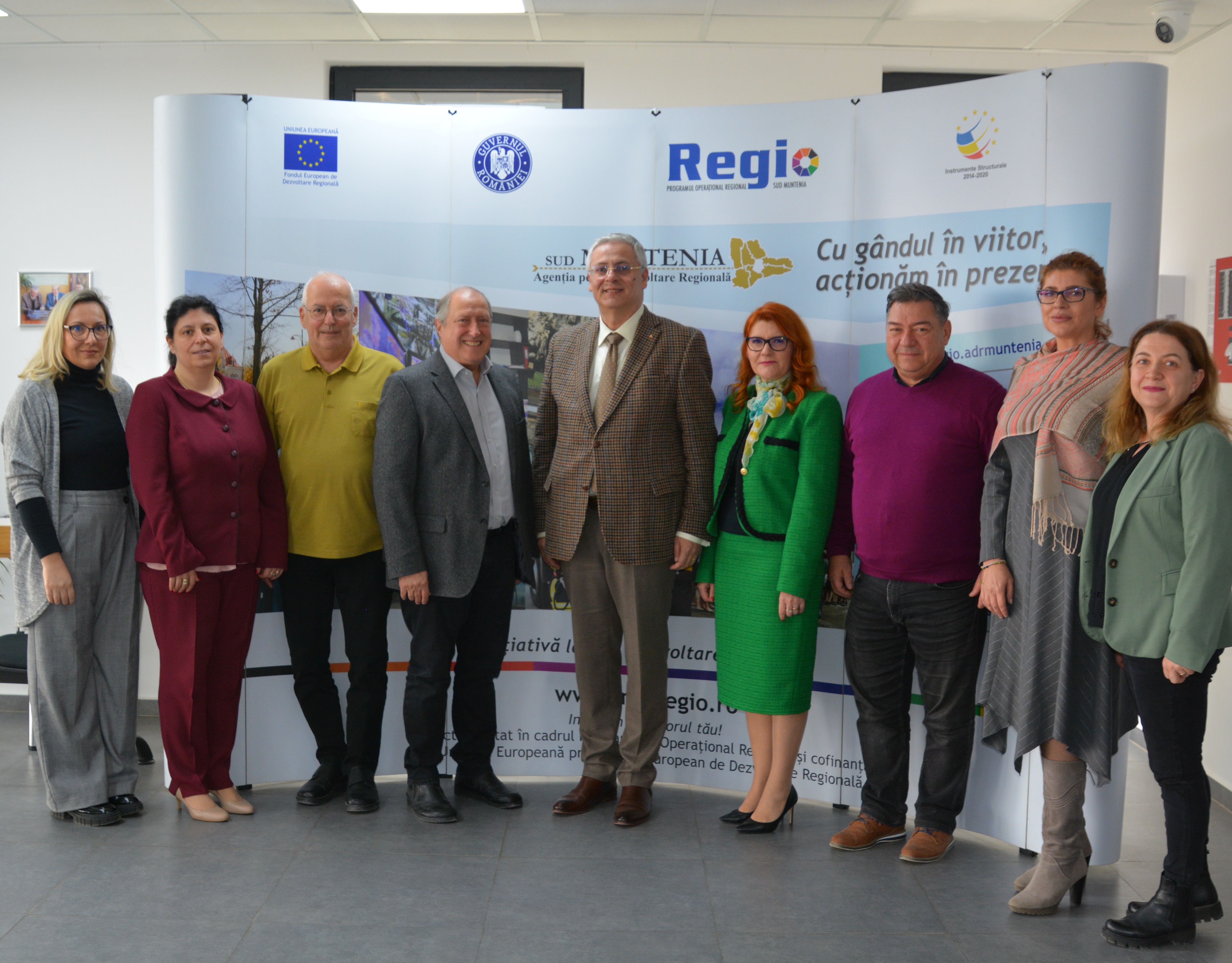 Vizita delegației de experți austrieci, la ADR Sud-Muntenia