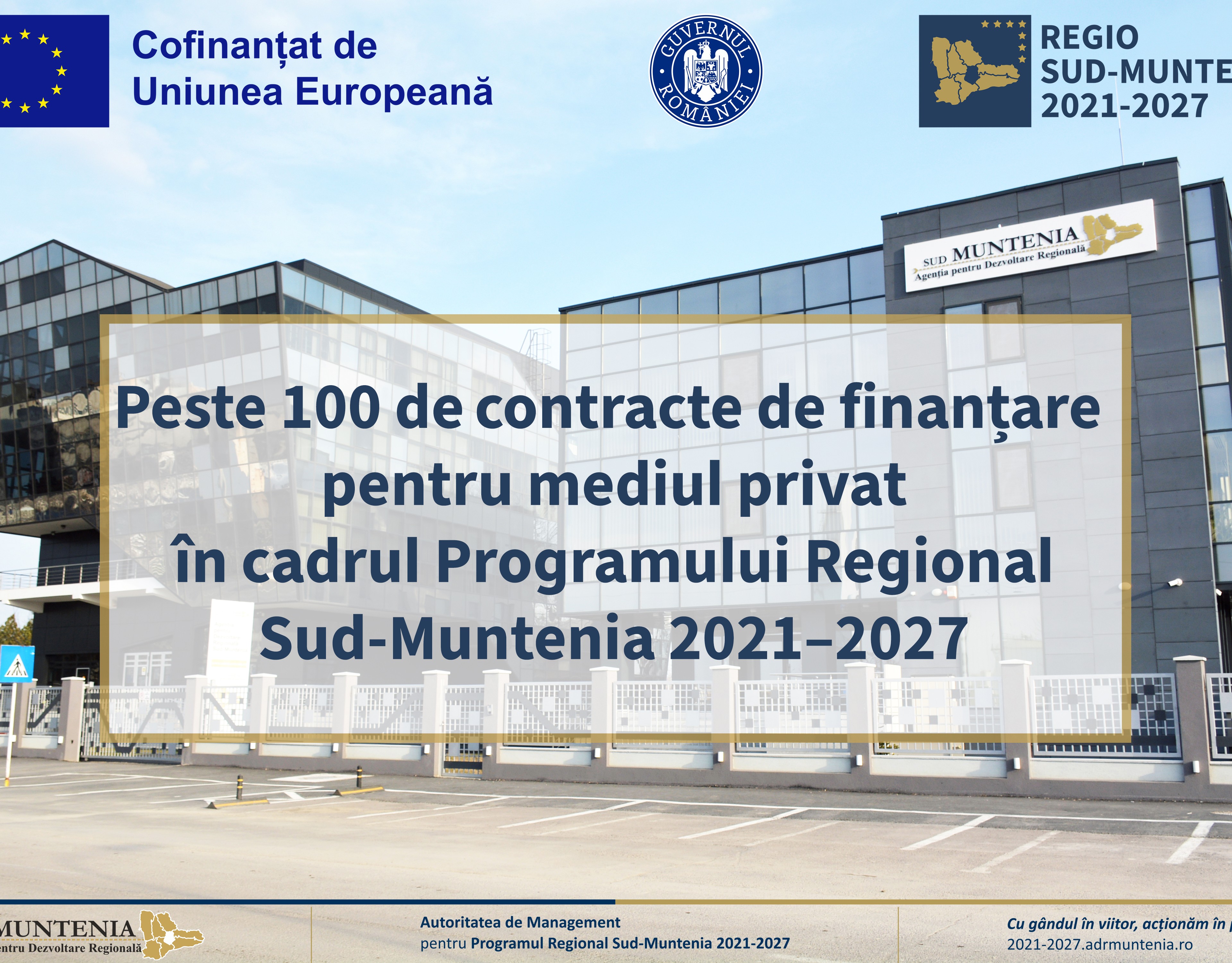 Agenția pentru Dezvoltare Regională Sud-Muntenia, motorul unei economii durabile și competitive