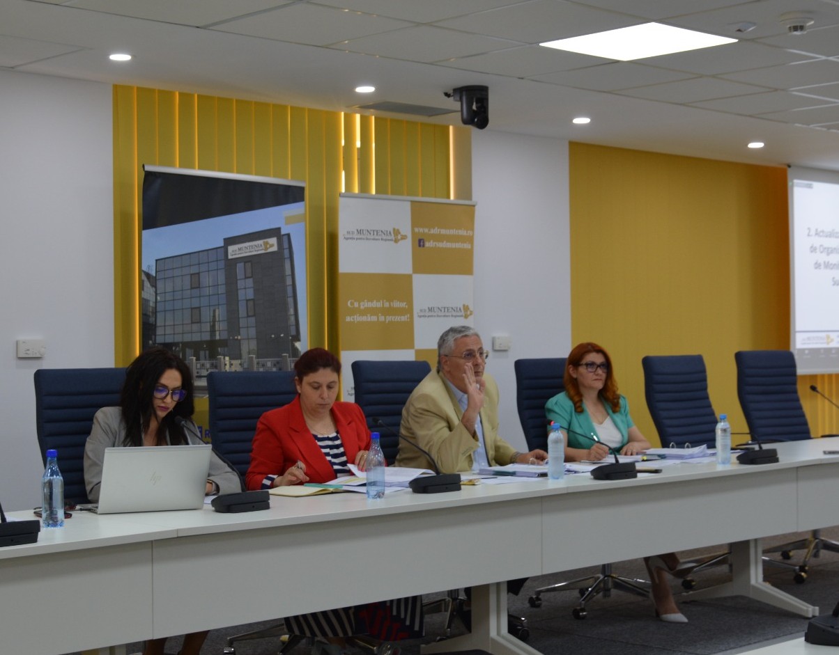 Reuniunea Comitetului de Monitorizare a Programului Regional Sud-Muntenia 2021-2027