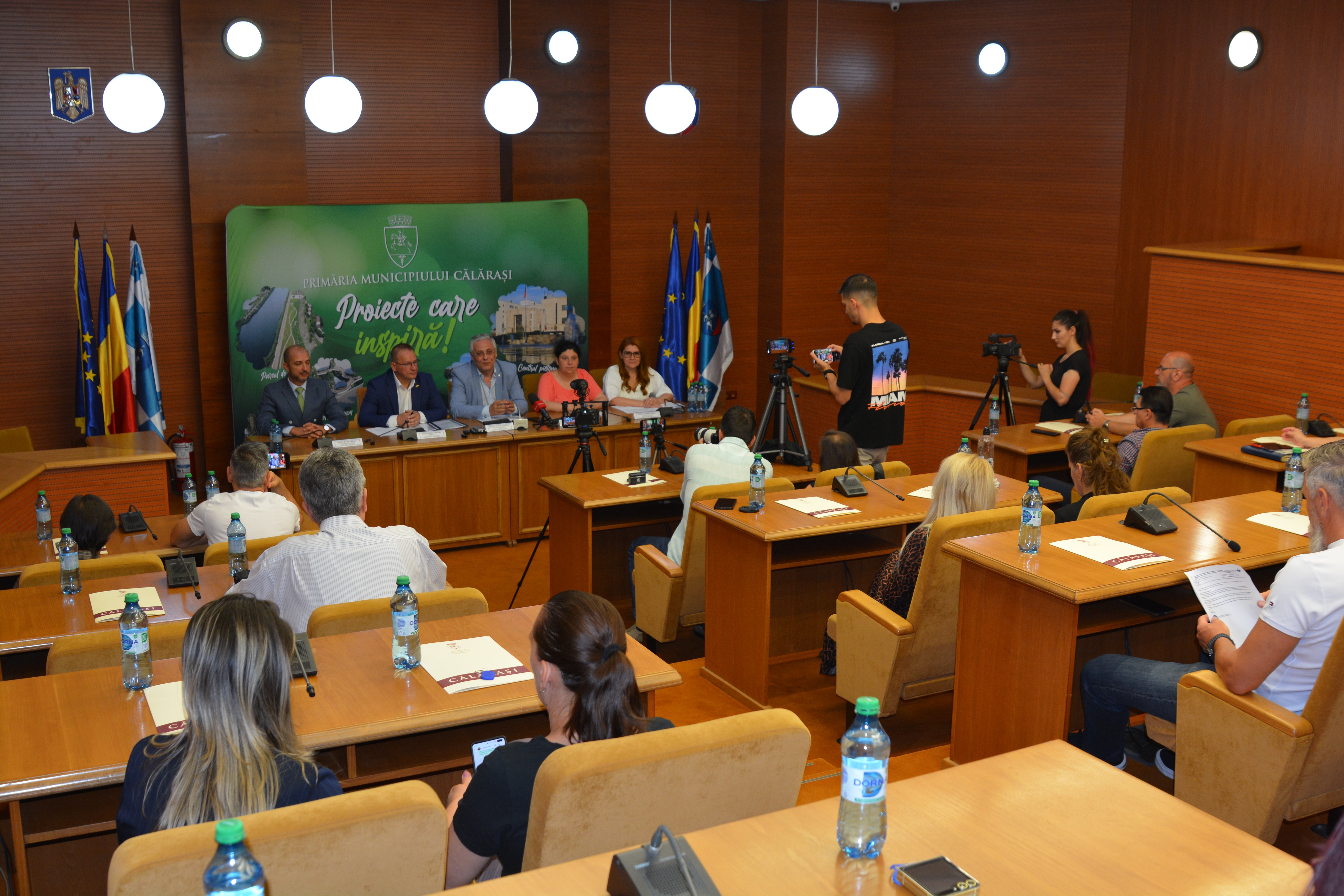 Municipiul Călărași câștigă prin fonduri europene: infrastructură sportivă modernă și patrimoniu restaurant