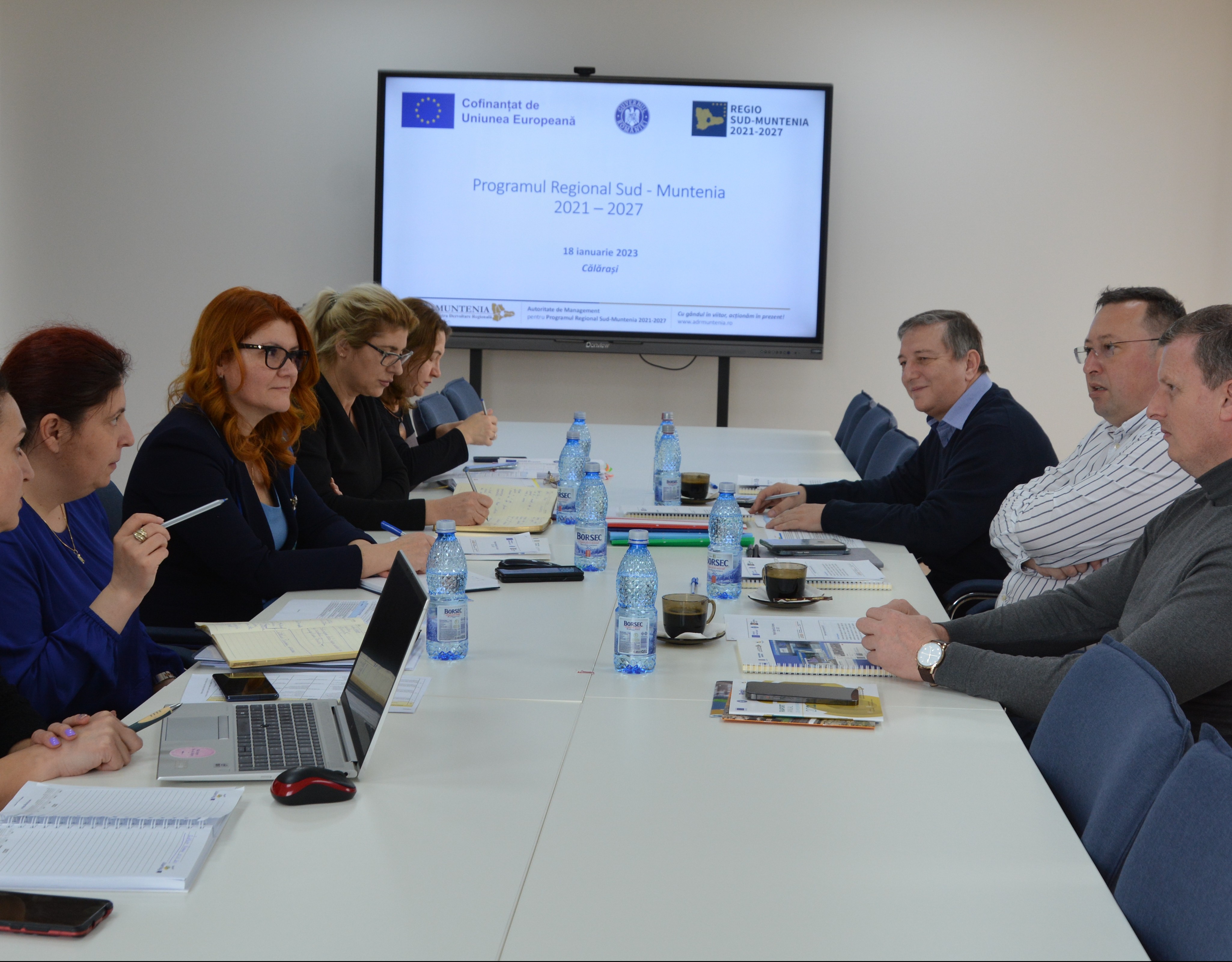 Întâlnire de lucru privind oportunitățile de finanțare din Programul Regional Sud-Muntenia 2021-2027
