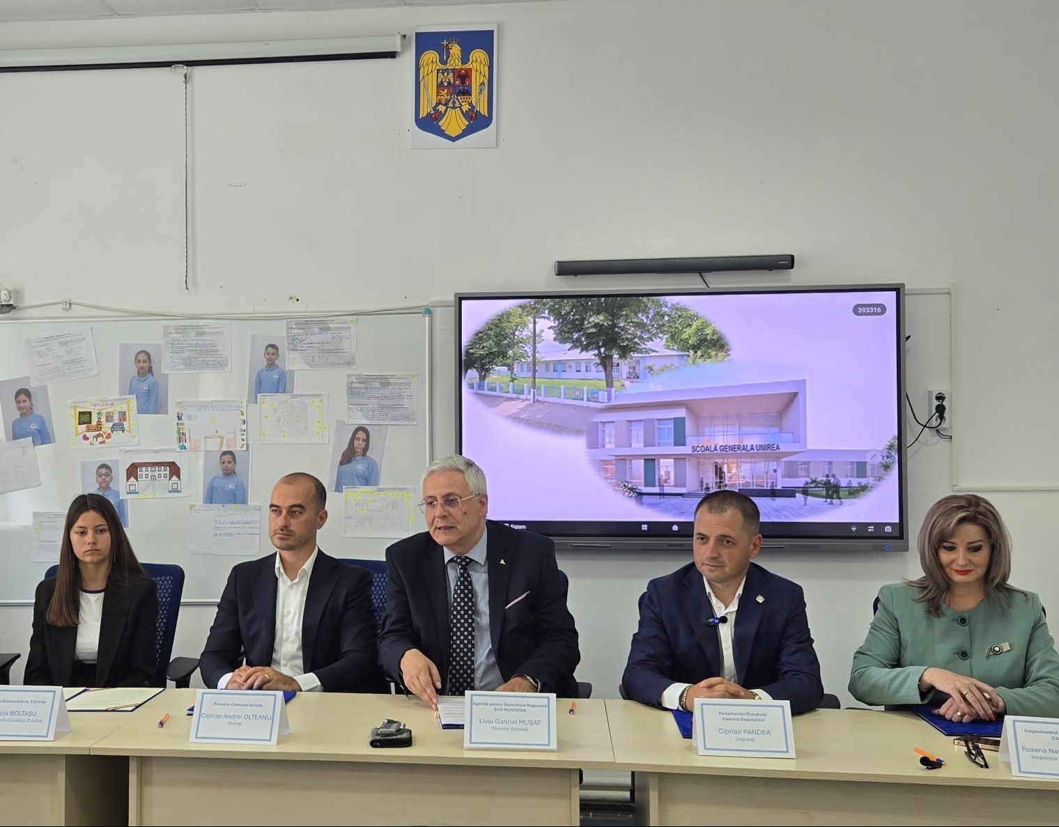 Start pentru modernizarea școlilor: Unirea, pionier în Programul Regional Sud-Muntenia 2021-2027