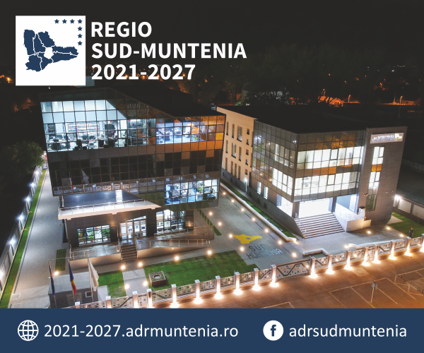 Atelier de lucru pentru promovarea oportunităților de finanțare din Programul Regional Sud-Muntenia 2021-2027 pentru eficientizarea energetică a clădirilor publice și îmbunătățirea accesului la învățământul general obligatoriu
